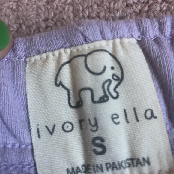 ivory ella sweat shorts - Picture 2 of 3